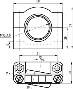 Габариты HL M30